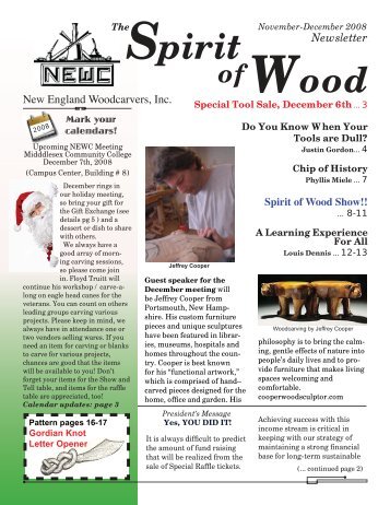 TheSpirit Wood - New England Woodcarvers, Inc.
