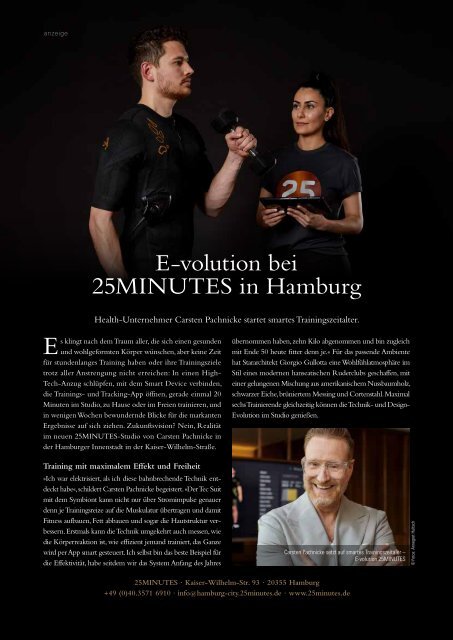 »feine adressen – finest« – Hamburg 1/22