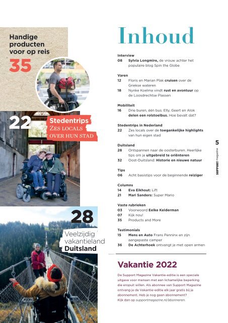 Support Magazine Vakantiespecial 2022