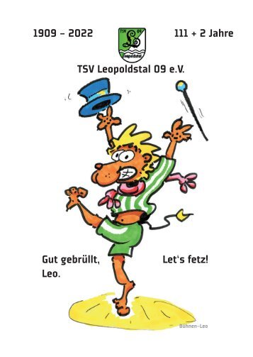 111 + 2 JahreTSV Leopoldstal 09 e.V. - Festschrift 