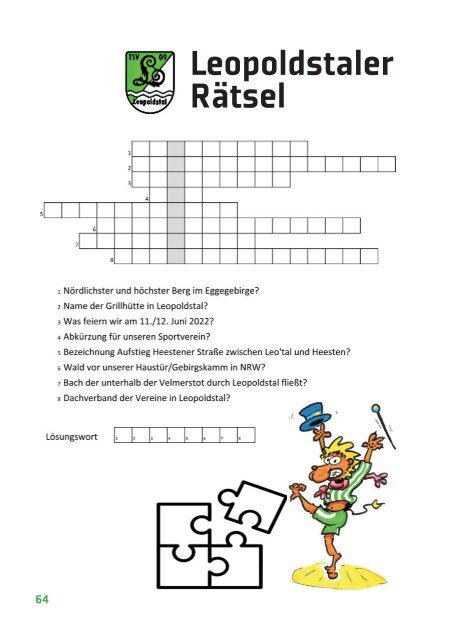 111 + 2 JahreTSV Leopoldstal 09 e.V. - Festschrift 