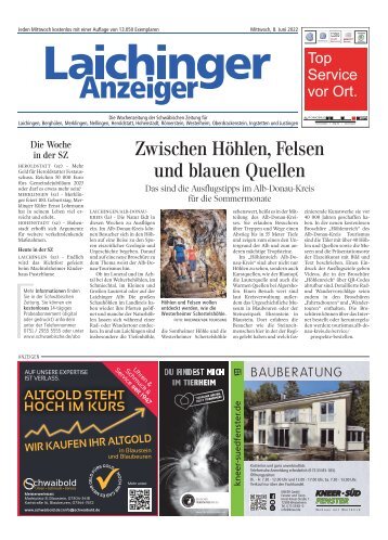 Laichinger Anzeiger 08.06.2022