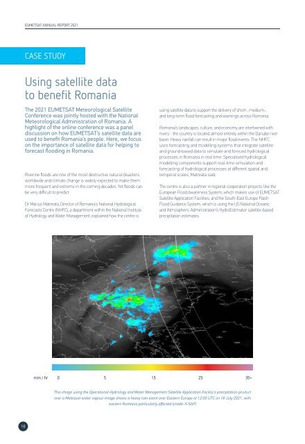 EUMETSAT Annual Report 2021