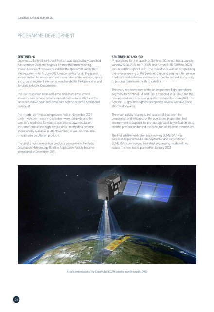 EUMETSAT Annual Report 2021