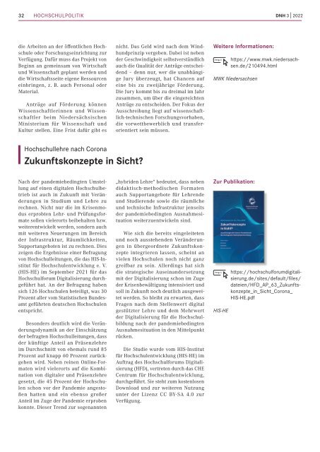 Die Neue Hochschule Heft 3/2022