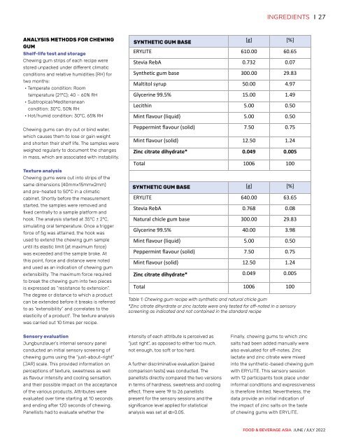 Food & Beverage Asia June/July 2022