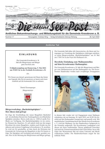 Die kleine See-Post 28.04.2022