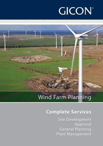 Brochure - Wind Farm Planning 