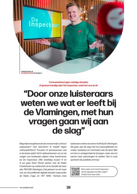 VRT jaarbeeld 2022