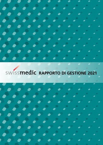 Swissmedic Rapporto di gestione 2021