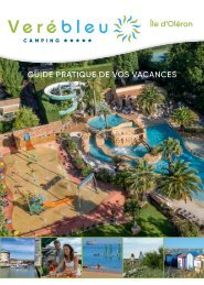 Guide Camping Verebleu Île d'Oléron 2023