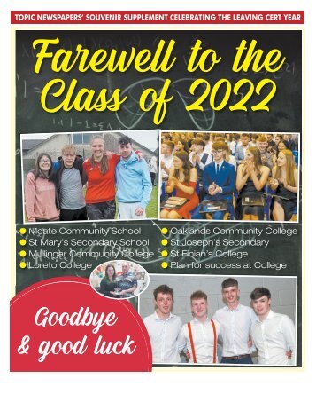 Farewell to the Class of 2022