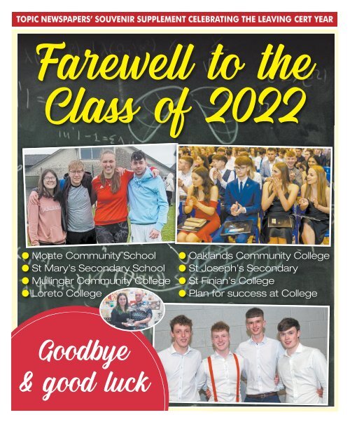 Farewell to the Class of 2022