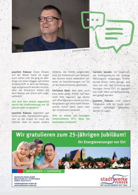 25 Jahre Ott Fahrzeugbau Jubiläums-Magazin 2022