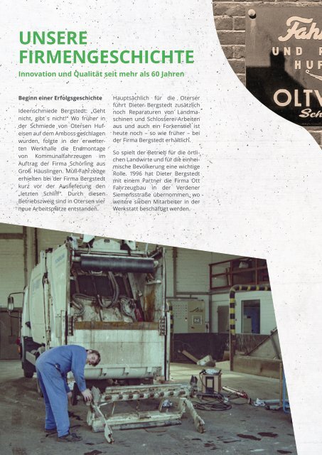 25 Jahre Ott Fahrzeugbau Jubiläums-Magazin 2022