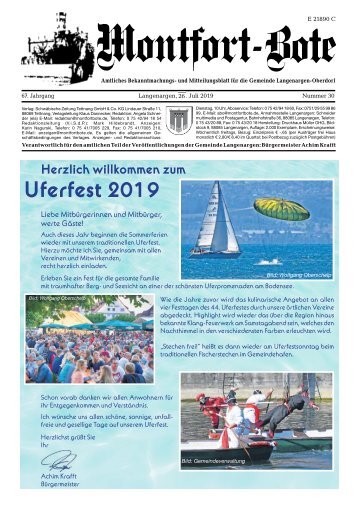 Montfort-Bote 26.07.2019