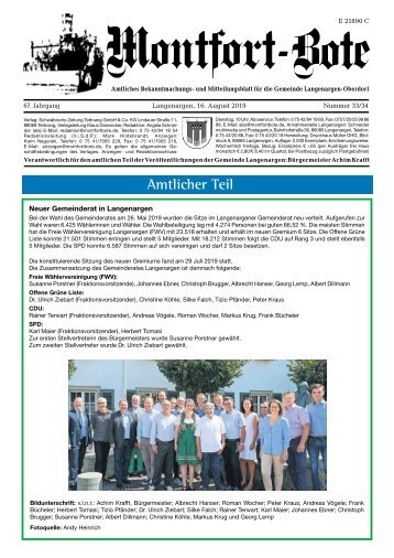 Montfort-Bote 16.08.2019