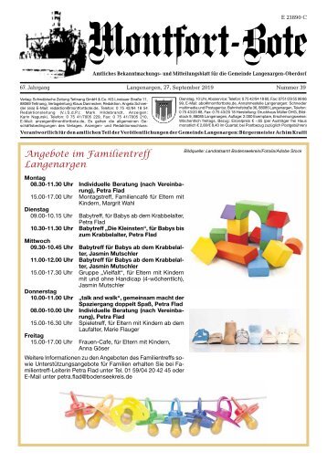 Montfort-Bote 27.09.2019