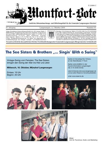Montfort-Bote 11.10.2019