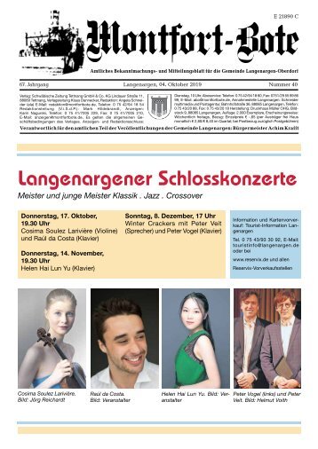 Montfort-Bote 04.10.2019