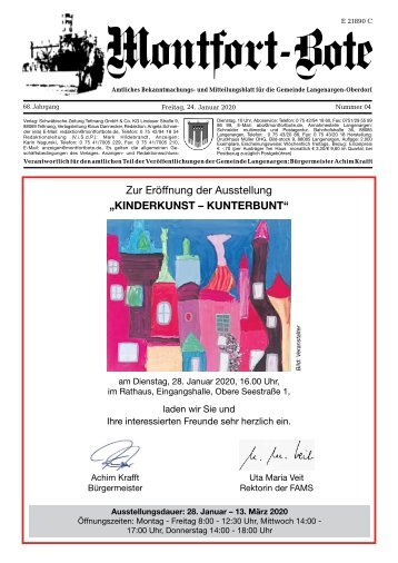 Montfort-Bote 24.01.2020