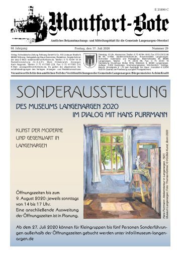 Montfort-Bote 17.07.2020