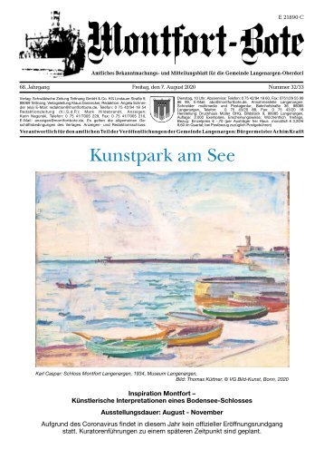 Montfort-Bote 07.08.2020