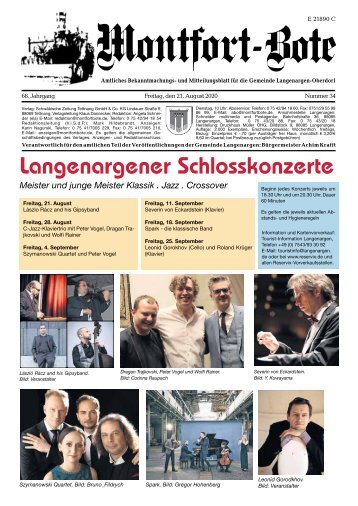 Montfort-Bote 21.08.2020