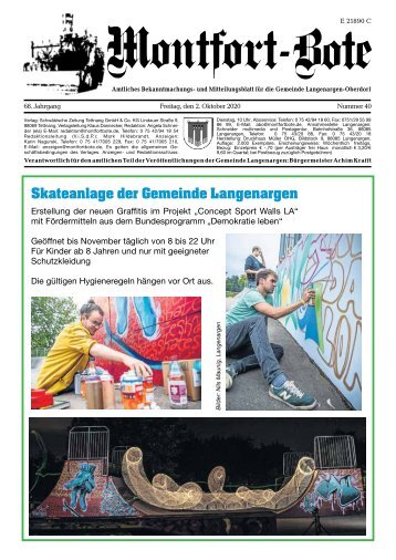 Montfort-Bote 02.10.2020