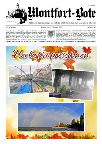 Montfort-Bote 09.10.2020