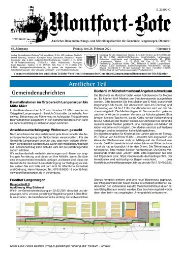 Montfort-Bote 26.02.2021