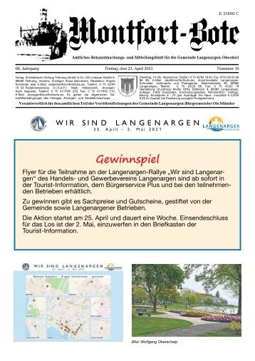 Montfort-Bote 23.04.2021