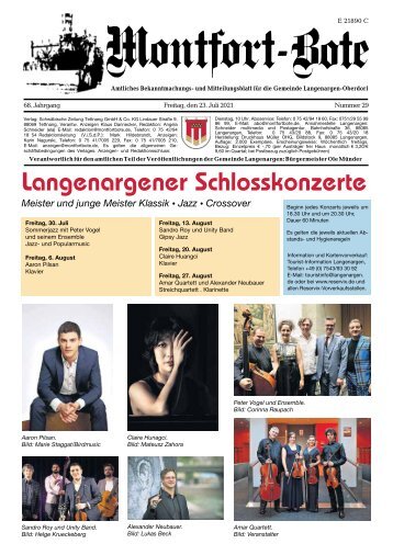 Montfort-Bote 23.07.2021