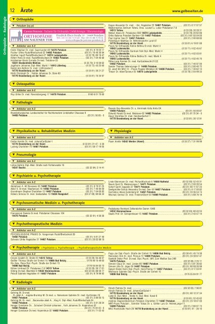 Brandenburg Potsdam GS 22/23