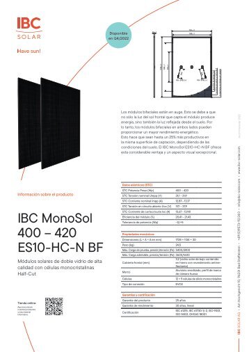 IBC MonoSol ES10-HC-N BF 