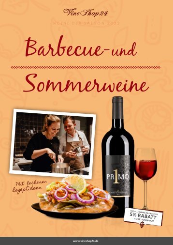 Barbecue- und Sommerweine 2022 | Vineshop24