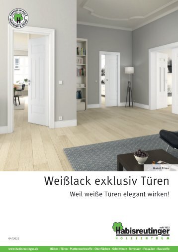 Weißlack exklusiv Türen