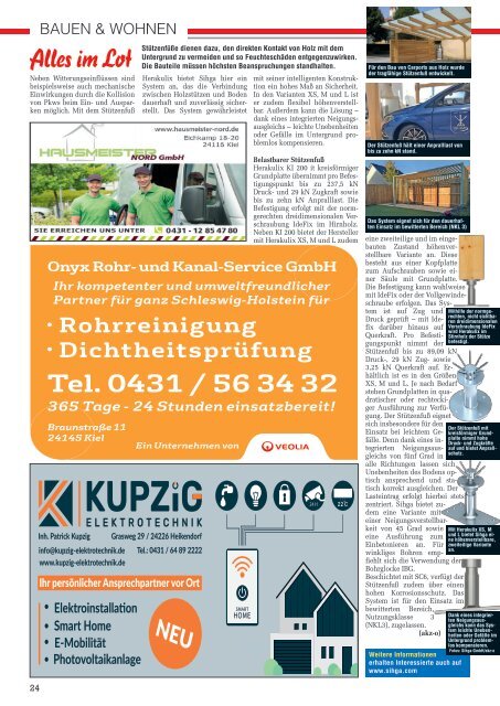 Holsteiner KlöönSNACK - Ausgabe Kiel / Eckernförde - Juni 2022