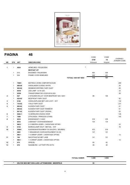 CATALOGUS VERKOOPPRIJSLIJST - EURO - 2022 - 02