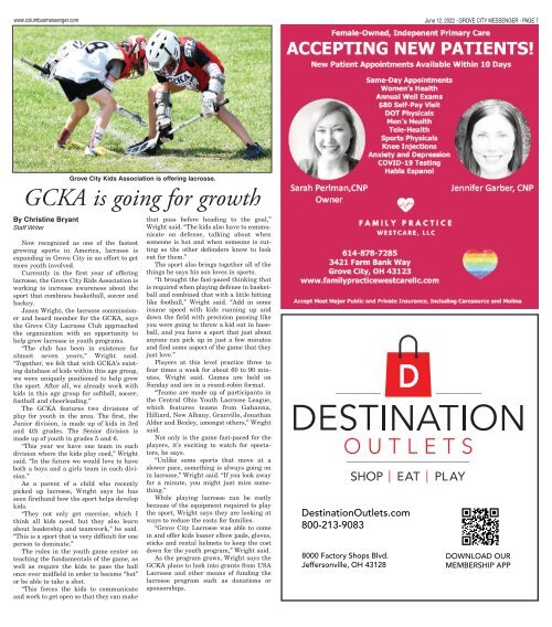 Grove City Messenger - June 12th, 2022