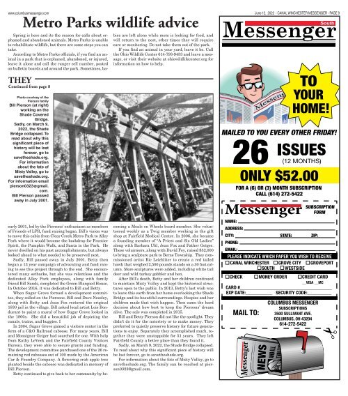 Canal Winchester Messenger - June 12th, 2022