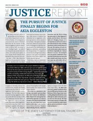 The Justice Report | Spring 2022