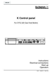 K Control panel