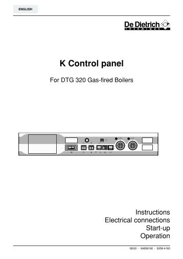 K Control panel
