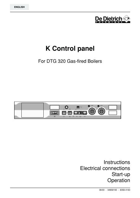 K Control panel