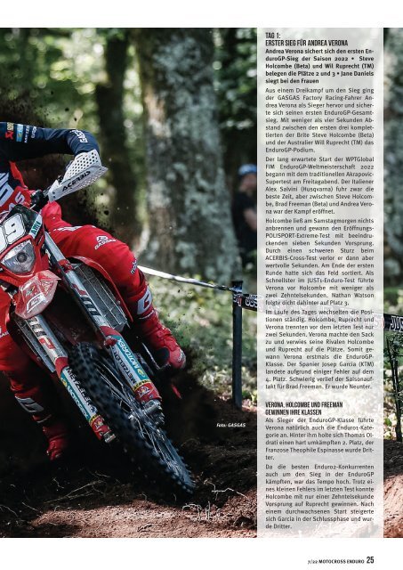 Motocross Enduro Ausgabe 07-2022