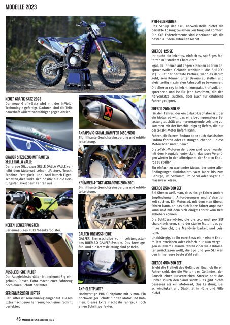 Motocross Enduro Ausgabe 07-2022