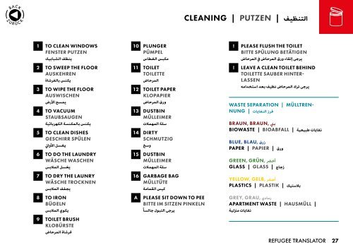 PICTOGRAM BOOK| - REFUGEE TRANSLATOR EN/DEU/ARAB