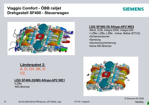 ÖBB Railjet - eine neue Fahrzeuggeneration für die ÖBB