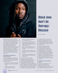 ACC E-Accord Summer 2022 - Black Men Don't Do Therapy